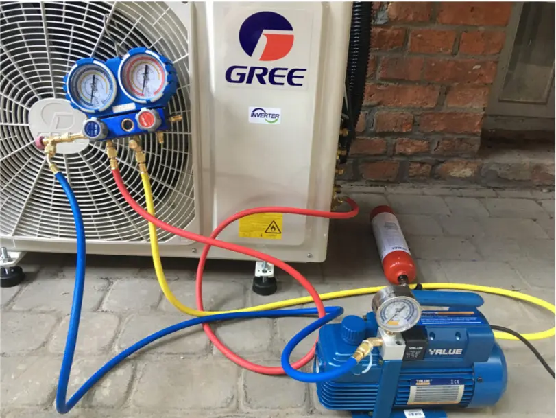 Realizacja 5 — montaż klimatyzacji